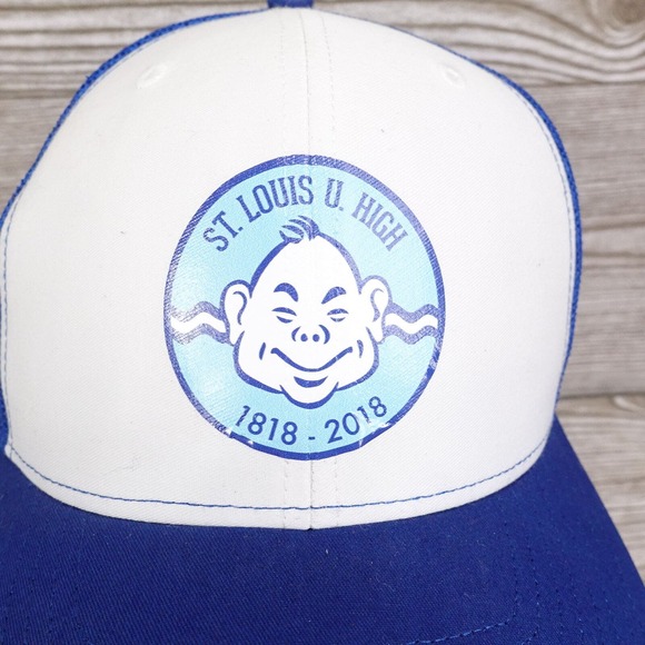 ST LOUIS U HIGH SLUH SLU ADJUSTABLE SNAPBACK MESH BASEBALL HAT CAP - Picture 2 of 8